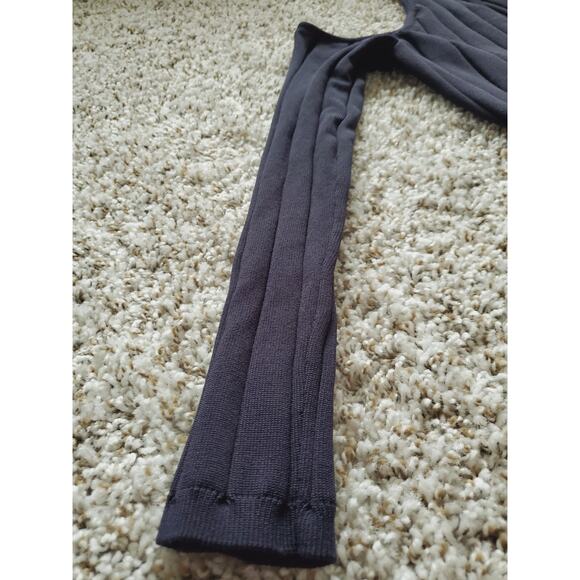 Jonathan Simkhai Blue Mock Neck Cutout  Accents Mini Dress M - Picture 8 of 14